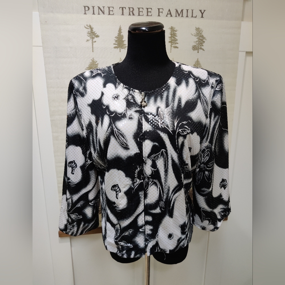 Joseph Ribkoff Jacket - 16 - Picture 4 of 10